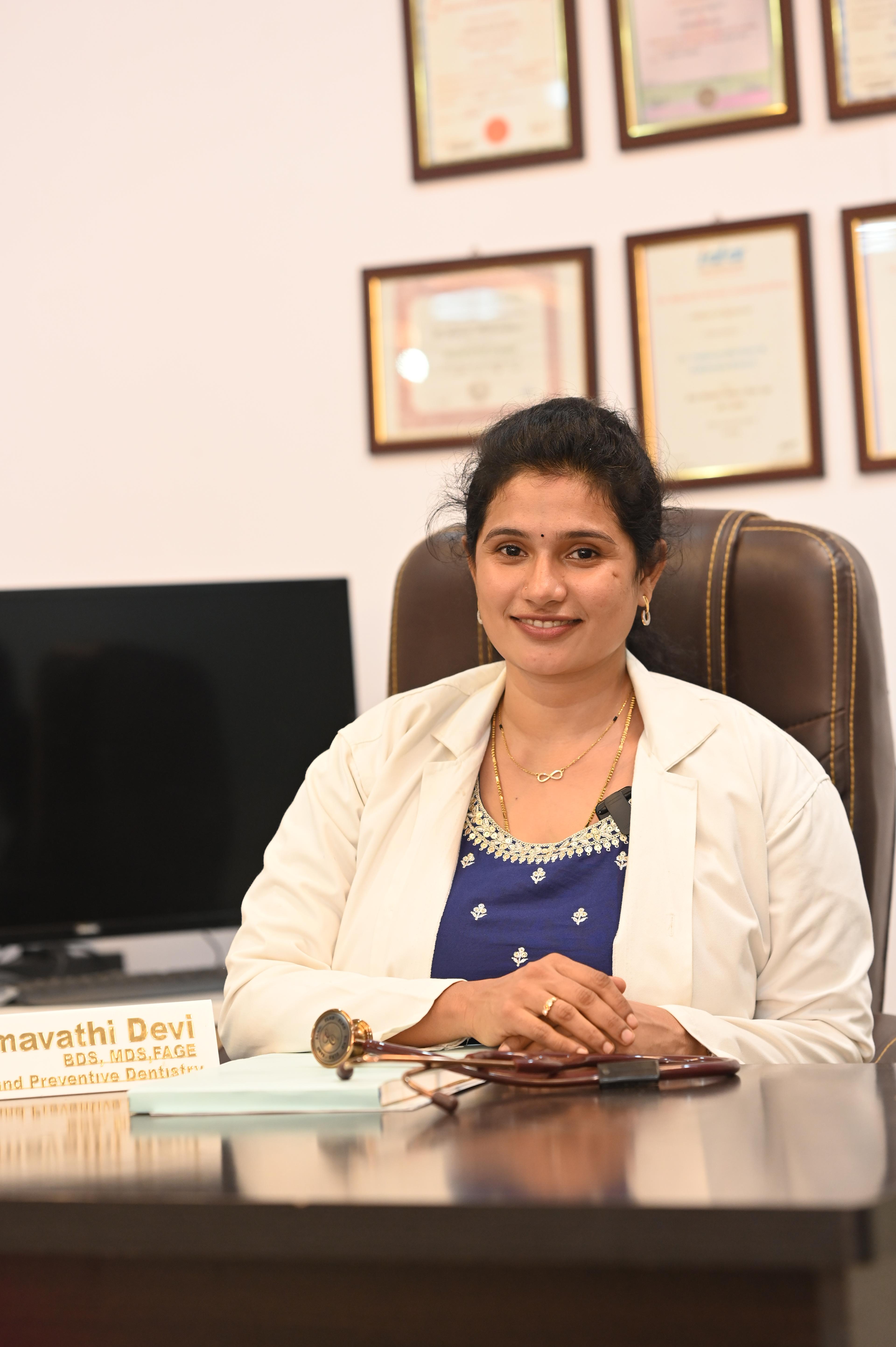 Dr. Padmavathi Devi - Specialist Pedodontist
